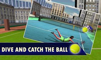 Tennis 3D Street league 2016 syot layar 3