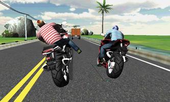 Bike Attack : Road Stunt 3D Affiche