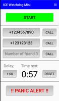 SMS timer - ICE Watchdog Mini - free পোস্টার