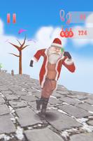 Santa Sky Dance Runner : Christmas Rush screenshot 2