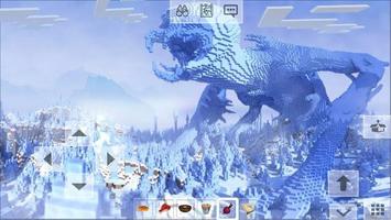 Ice craft : Winter Survival and building 2018 Affiche