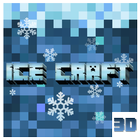 Ice Craft 3D 2018: Crafting and Survival icône