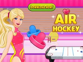 Amazing Princess Air Hockey captura de pantalla 2