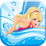 Amazing Princess Swimming
