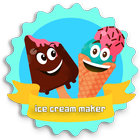 Ice cream & candy maker for kids آئیکن