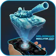 Holograms 3D Simulated