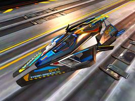 Alpha Tech Titan Space Racing ポスター