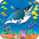 Shark Grow Big fish eat small aplikacja