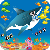 Shark Grow Big fish eat small আইকন