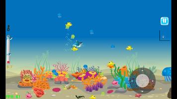 Shark Grow Big fish eat small পোস্টার