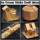 Ice Cream Sticks Craft Ideas icône