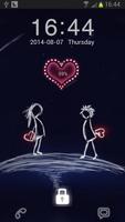 Forever Love Go Locker Theme screenshot 2