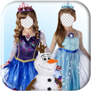 Frozen Ice Princess Photo Frame Editor APK