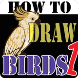 HowToDraw Birds1 آئیکن