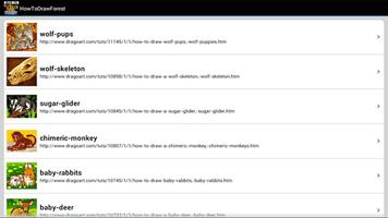 HowToDraw Forest پوسٹر