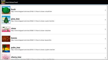 HowToDraw Tree2 اسکرین شاٹ 1