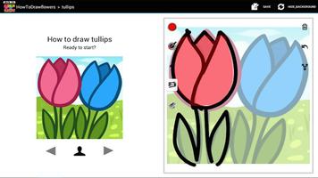 Poster HowToDraw flowers