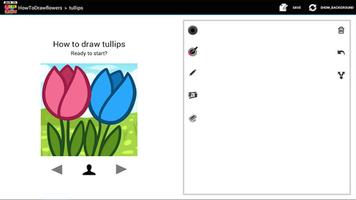 HowToDraw flowers capture d'écran 2