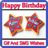 ikon Happy Birthday GIF ecard photo frame