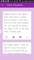 Father`s Day Wishes GIF capture d'écran 2