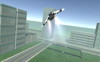 Flying Police Muscle Car screenshot 2