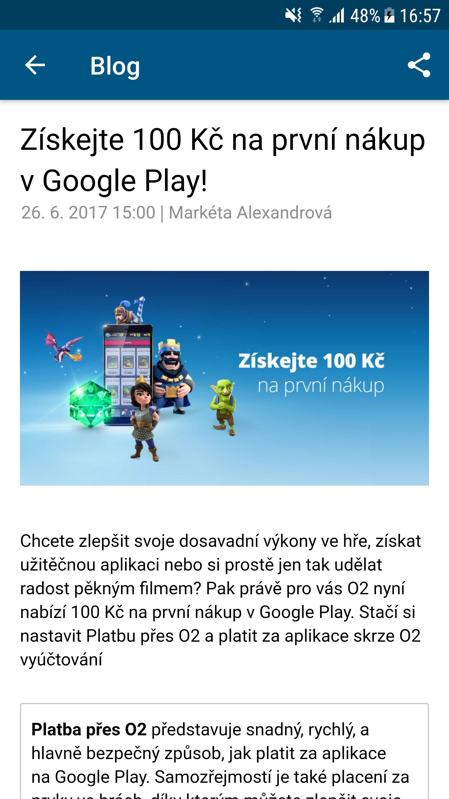 Aplikace od O2 for Android - APK Download
