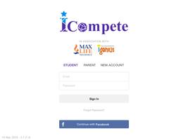 Poster iCompete - Exam Prep App for Medical & Engineering