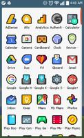 8-BIT OUTLINED Icon Theme скриншот 1