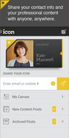 Icon: The Social Business Card capture d'écran 1