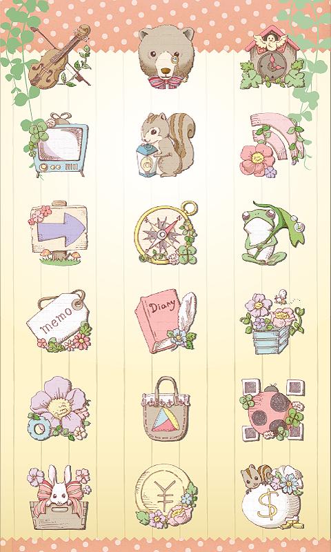 Android 用の 森ガールアイコンパック 無料版 Apk をダウンロード