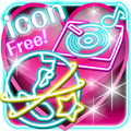 Love neon icon pack Free