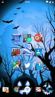 Theme Halloween icons HD imagem de tela 1