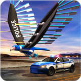 US Police Car Transform Eagle Robot Cop Simulator simgesi