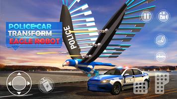 US Police Car Transform Eagle Robot Cop Simulator скриншот 3
