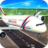 Airplane Pilot Flying Plane Flight Simulator 2018 icône