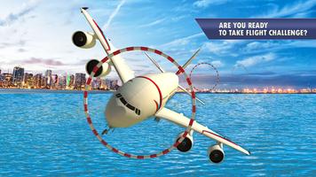 Airplane Pilot Flying Plane Flight Simulator 2018 Affiche