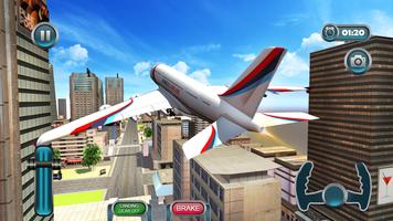 Airplane Pilot Flying Plane Flight Simulator 2018 capture d'écran 1