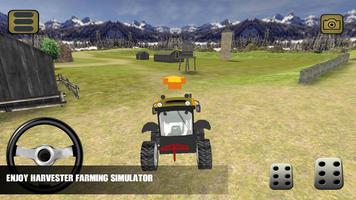 Harvester Farm Tractor Sim capture d'écran 2