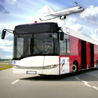 Airport Bus Driving 3D icône