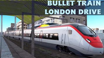Bullet Train London Drive Affiche