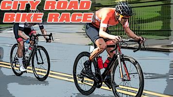 پوستر City Road Bike Race