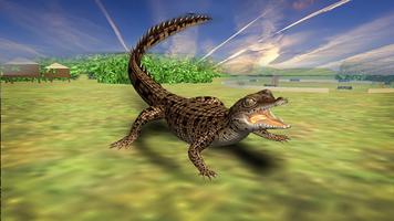 Crocodile Attack Simulator Poster