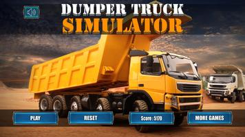 Dumper Truck Simulator پوسٹر
