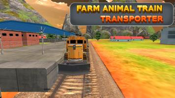 Farm Animal Train Transporter Affiche