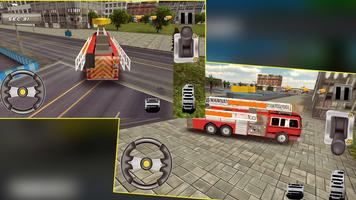 FIRE TRUCK EMERGENCY RESCUE スクリーンショット 3