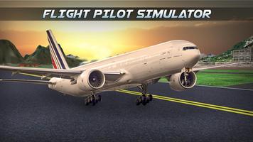 FLIGHT PILOT SIMULATOR Affiche