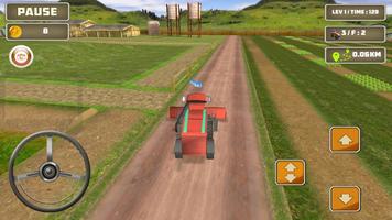 Forage Harvester Tractor Sim स्क्रीनशॉट 1