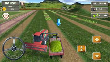 Forage Harvester Tractor Sim स्क्रीनशॉट 2