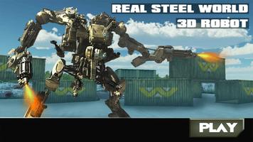 Real Steel World 3D Robot Affiche