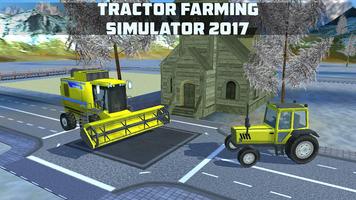 Tractor Farming Simulator 2017 पोस्टर